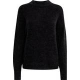 Ichi Nylon Sweatere Ichi Ihamara Pullover, Farve: Sort, Størrelse: XS, Dame