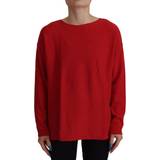 Cashmere - Rød Overdele Dolce & Gabbana Uld Sweater Red IT38/XS-XS