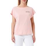Love Moschino Dame Overdele Love Moschino Bomuld Tops & T-Shirt Pink IT38/XS-XS