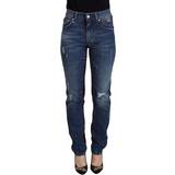 Akryl Bukser & Shorts Dolce & Gabbana Blå Bukser Jeans Blue IT38/XS-XS