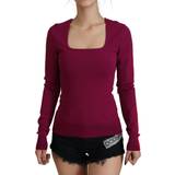 Dame - Polyuretan Sweatere Dolce & Gabbana Multifarvet Sweater No Color IT40/S