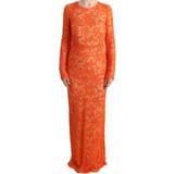 Dolce & Gabbana Dame - Orange Kjoler Dolce & Gabbana Kjole Orange IT42/M