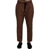 48 - Cashmere Bukser & Shorts Dolce & Gabbana Brun Bukser Jeans Brown IT48/M