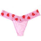 Hanky Panky Bomuld Tøj Hanky Panky SUPIMA Cotton Low Rise Thong with Contrast Trim Lollipop One
