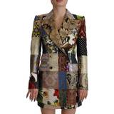 48 - Leopard - Polyester Overdele Dolce & Gabbana Blazer No Color IT36/XXS