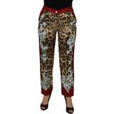Dolce & Gabbana Leopard Bukser & Shorts Dolce & Gabbana Bukser Jeans No Color IT42/M