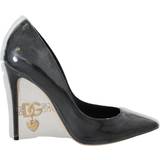 41 ½ - 9,5 Højhælede sko Dolce & Gabbana Læder Højhælede Sko Black EU40.5/US10