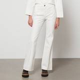 See by Chloé Dame Bukser & Shorts See by Chloé Women's Broderie Anglaise Denim Jeans White