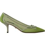 Dame - Grøn Højhælede sko Dolce & Gabbana Læder Højhælede Sko Green EU39/US8.5