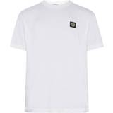 Stone Island Herre T-shirts & Toppe Stone Island Patch T-shirt - White