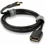 QED USB-kabel Kabler QED Connect USB AF C Cable 0.15