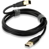 QED USB-kabel Kabler QED Connect USB A to B Cable 0.75 Metre