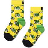 Undertøj Happy Socks Kid's Snail Sock - Yellow