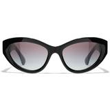Chanel Dame Solbriller Chanel Woman Sunglass Cat Eye CH5513 Frame