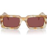 Prada Dame Solbriller Prada PR A07S Sunglasses, In Desert Tortoise
