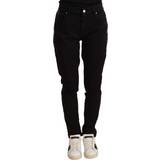Dolce & Gabbana Jeans Dolce & Gabbana Black Skinny Slim Denim Cotton Stretch Jeans IT44