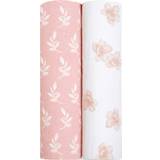 Aden + Anais Pink Babyudstyr Aden + Anais puck wipes earth ly 2-pack 120x120 cm