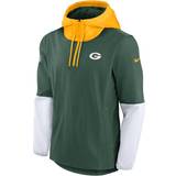 Jakker & Trøjer Nike NFL Jacket LWT Player Green Bay Packers, grün weiß gelb Gr