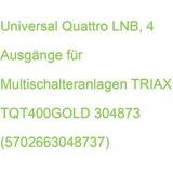 Triax LNB/Parabolhoveder Triax Universal Quattro LNB 4Ausg.,fMultisch.