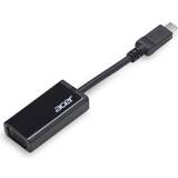 Acer Han – Hun Kabler Acer USB TYPE C TO VGA NOTEBOOKS & 2-IN-1S BLACK