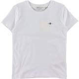 Gant Børnetøj Gant Teens Shield T-shirt - White