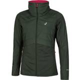 Asics Grøn Overtøj Asics WINTER RUN JACKET Rain Forest