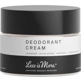 Less is More Hygiejneartikler Less is More Organic Deodorant Cream Color 50ml