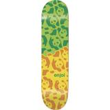 Enjoi Skateboards Enjoi Cornacopia HYB Skateboard Deck Green Green/Yellow 8"