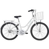 Pige cykel 24 cykler Centurion Basic Urban+ 7 Gear - White Børnecykel