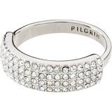 Pilgrim Krystal Ringe Pilgrim HEAT recycled krystal ring sølvbelagt