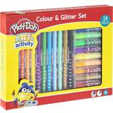 Play-Doh Colour & Glitter 24-sæt 3 år