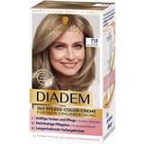 Gule Permanente hårfarver Diadem Hårpleje Coloration 712 Medium Ash Blonde3in1 Verzorging Kleurcrème