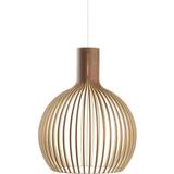 Lampe valnød Secto Design Octo 4240 Walnut Pendel 54cm