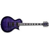 Ltd Musikinstrumenter Ltd ESP EC-1000 QM, See Thru Purple SB