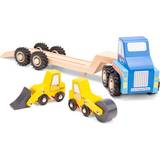 New Classic Toys Legetøjsbil New Classic Toys Autotransporter med arbejdsbiler fra