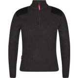 Akryl Overdele Engel Combat Knitwear With High Collar - Anthracite