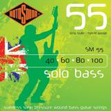 Rotosound SM55 Stainless Steel Standard Gauge Pressure Wound Bass Strings 40 60 80 100