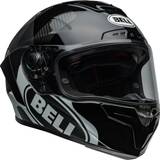 Bell Motorcykelhjelme Bell Integralhjelm Race Star DLX Flex, Cousteau Algae Mat/Glans Sort/Hvid
