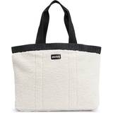 Klaplåg Tote Bag & Shopper tasker Hugo Faux-shearling tote bag with details