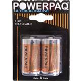 AGK Batteri Powerpaq C LR14 2 stk