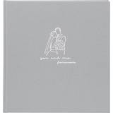 Guld Scrapbog Goldbuch Album 08769 naturLiebe grey 30x31cm 60 pages white sheets corner/splits