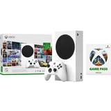 Microsoft Xbox Series S Spillekonsoller Microsoft Xbox Series S 512GB White + Game Pass Ultimate 3 Month Membership