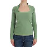 Dame - Grøn - Silke Sweatere Ermanno Scervino Bomuld Sweater Green IT44/M