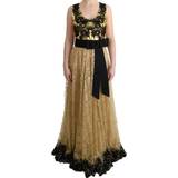 42 - Guld Kjoler Dolce & Gabbana Kjole Gold IT42/M