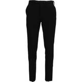 Sort - Stribede Overtøj Dolce & Gabbana Men's Pants - Black