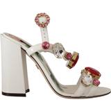6 - Hvid Højhælede sko Dolce & Gabbana Højhæle Sko White EU39/US8.5