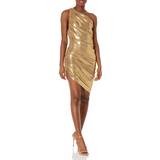 Enskuldret / Enæremet - Guld Kjoler Norma Kamali Women's Diana Mini Dress, Gold