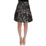 48 - M - Polyester Nederdele Dolce & Gabbana Nederdel Black IT36/XS