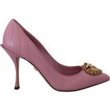 35 ½ - Guld Højhælede sko Dolce & Gabbana Læder Højhælede Sko Pink EU36/US5.5
