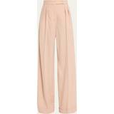 Jersey - Pink Bukser & Shorts Max Mara wool pants rosa